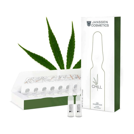 Janssen Ampoules CBD Calming Fluid - Заспокійливий флюїд для стресової шкіри
