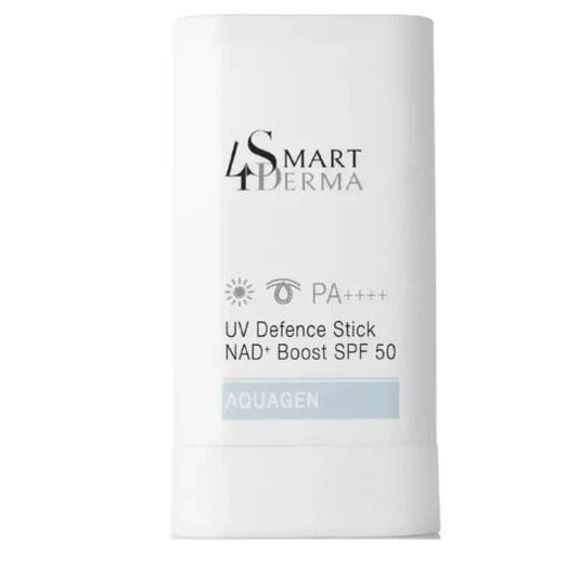 Антиоксидантний сонцезахисний стік SPF 50 Smart4Derma UV Defence Stick NAD Boost SPF 50 18г
