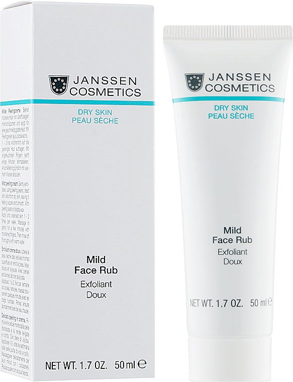 JANSSEN Dry Skin Mild Face Rub - М'який скраб для обличчя