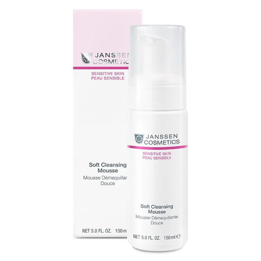 JANSSEN Sensitive Skin Soft Cleansing Mousse - Ніжний мус для вмивання