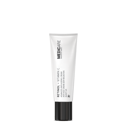 Удосконалюючий нічний крем Retinol+Vitamin C, 50 мл. Догляд за віковою шкірою, нічний крем